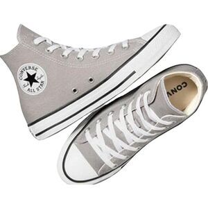 Converse Chuck Taylor All Star High-Top Shoes - Size 8 Men/10 Women Unisex, Gray